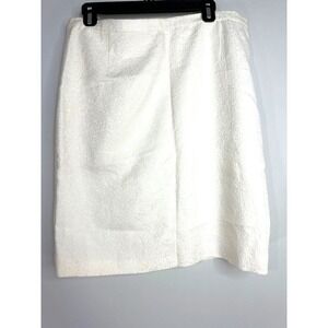 Antonio Melani Ivory Preppy Skirt Sz.‎ 14 NWT